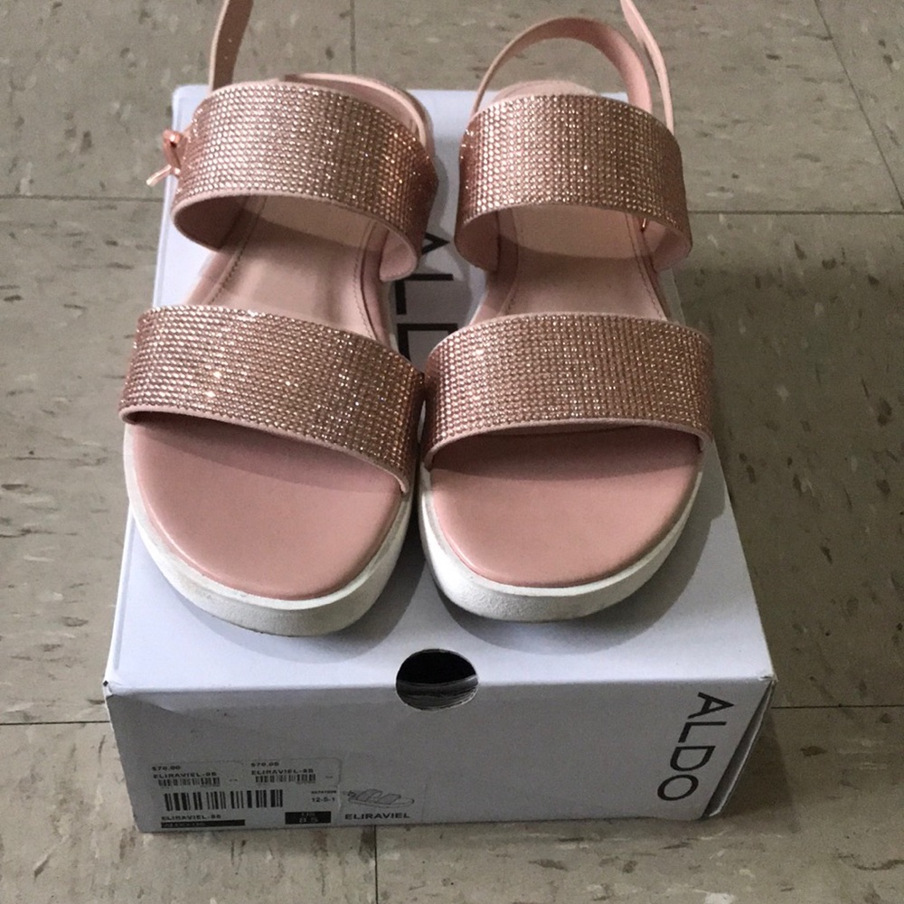 Strapped Platform Sandals